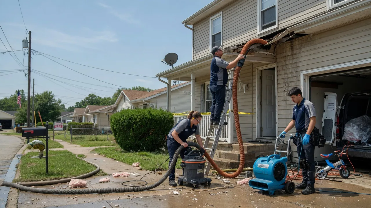Water Damage Restoration in Wardville, OK near me